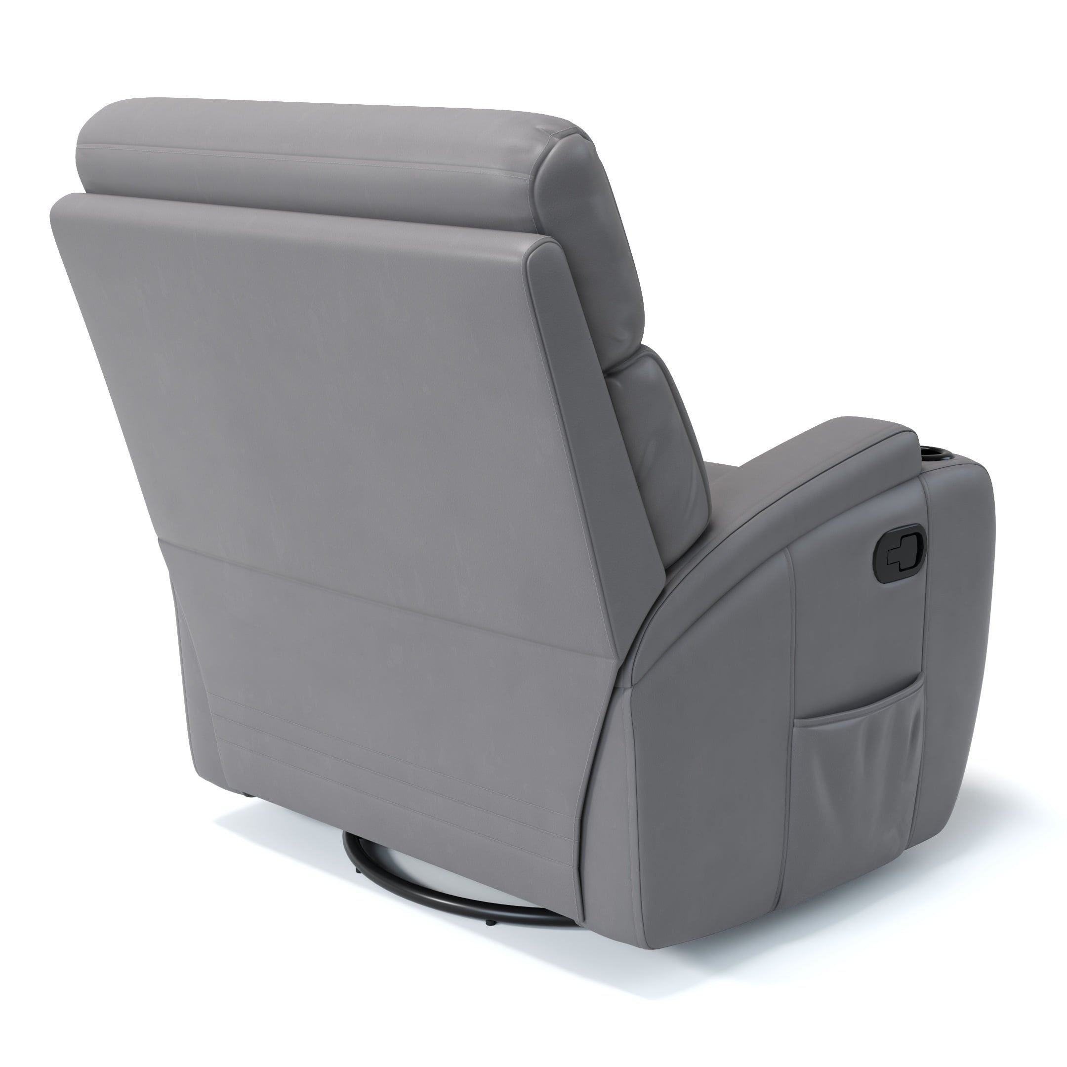 Poltrona do Papai Imperial Chumbo Glider Elétrico com Massageador - 6