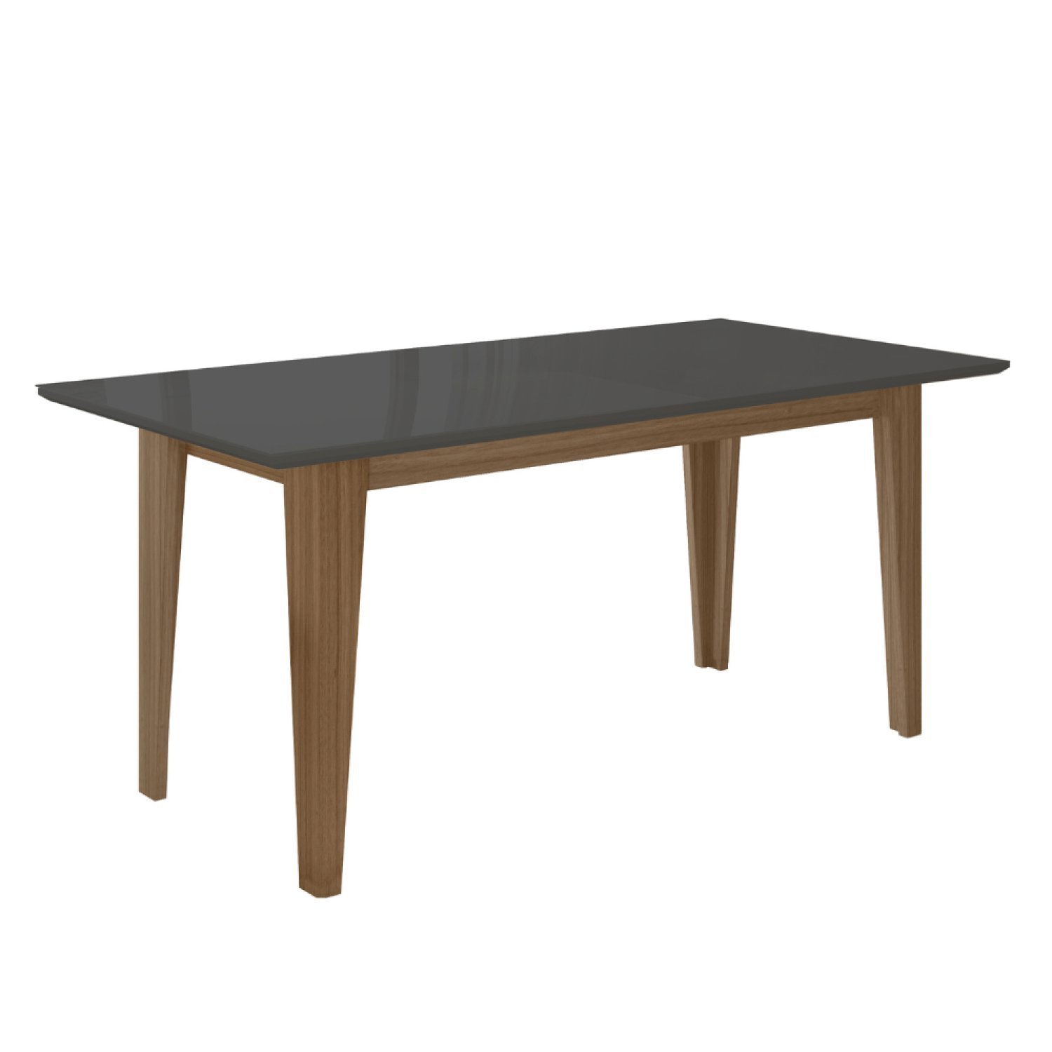 Conjunto Sala de Jantar Mesa Retangular Liz com Vidro 160cm 6 Cadeiras Josi - 5