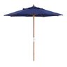 Ombrellone Poliéster Treviso 3,00m Azul Marinho - 1