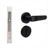 Fechadura Digital de Embutir Biometria Smart Lock Sl135 Preto Papaiz - 3