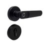 Fechadura Digital de Embutir Biometria Smart Lock Sl135 Preto Papaiz - 1