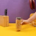 Ver imagem 6 de Pote de Vidro 700ml com Tampa Inox Hermético Redondo - Tud