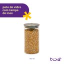 Ver imagem 3 de Pote de Vidro 700ml com Tampa Inox Hermético Redondo - Tud