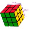 Cubo Mágico 3x3x3 Brinquedo Interativo Clássico - 5