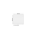 Ver imagem 3 de Kit 03 Espelhos Happy 50 x 40cm (Axl) com Parafuso e Bucha de Silicone para Guarda-Roupas Branco