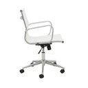 Ver imagem 4 de Conjunto 8 Cadeiras de Escritório Presidente Giratória Sevilha Baixa Tela