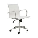 Ver imagem 2 de Conjunto 8 Cadeiras de Escritório Presidente Giratória Sevilha Baixa Tela