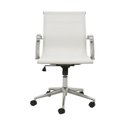 Ver imagem 3 de Conjunto 8 Cadeiras de Escritório Presidente Giratória Sevilha Baixa Tela