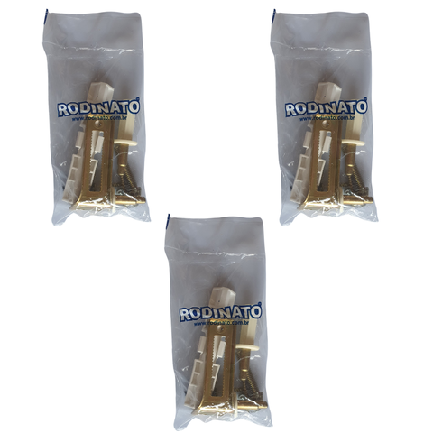 PEÇAS P/ REPARO DA PORTA CAMARÃO - CAIXA COM 03 KITS