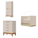 Ver imagem 2 de Quarto Completo Flip Reller MDF Bege/Areia