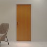 Folha de Porta de Madeira 210x80cm Espessura 3,5cm Mmc Eucaplac Eucatex - 1