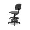 Ver imagem 2 de Cadeira Escritório Giratória Operativa Secretária Plus Slim