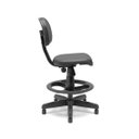 Ver imagem 3 de Cadeira Escritório Giratória Operativa Secretária Plus Slim