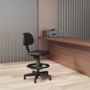 Ver imagem 5 de Cadeira Escritório Giratória Operativa Secretária Plus Slim