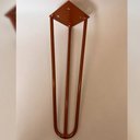 Ver imagem 4 de Kit 08 Pés de Ferro Aço Hairpin Legs 30 Cm Bronze A01 Sofá Móveis Mesa - Inoviza