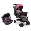 Ver imagem 1 de Carrinho com Bebê Conforto Travel System Reverse Duo Rosa Onda - Cosco Kids