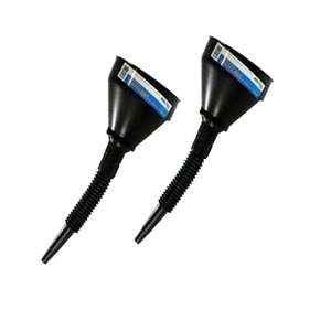 Kit 2 Un Funil plástico para combustível