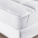 Ver imagem 3 de Protetor de Colchão Macio Pillow Top Queen Scartec Micropercal 200 Fios - Branco Casa Scarpa