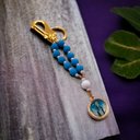 Ver imagem 2 de Chaveiro Dezena Nossa Senhora Das Graças Azul