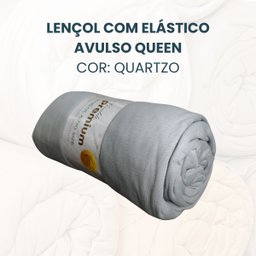Lençol Avulso Queen de Malha Vivaldi Premium Sul Brasil:quartzo - 2