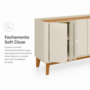 Ver imagem 5 de Buffet Flip 1.2 – 1233x 800 x 445 – 3 Portas - Off White/Cinamomo