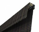 Ver imagem 3 de Persiana Bambu Romana Marrom 80 (L) X 160 (A) cm Cortina Madeira Roman Shade C/ Bandô 0,80 x 1,60