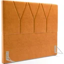 Ver imagem 1 de Cabeceira Cama Box Queen 160 cm Aurora W01 Couríssimo Whisky - Lyam Decor