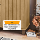 Ver imagem 6 de Cômoda Grécia com 1 Porta com Detalhe Ripado e 4 Gavetas 1 Tranca com Chave Marrom/Cinamomo