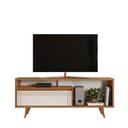 Ver imagem 3 de Rack para TV até 60 Polegadas 163,4cm NT1315 Porta Basculante Frisado Marrom