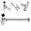 Ver imagem 2 de Sifão Pia Cozinha Americana Metal Cromado 1.1/2 X 1.1/2''