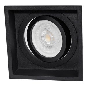 Spot Embutir Slim Frame Ya002 Bella + Led Ar70 St2729