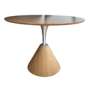 Ver imagem 3 de Mesa de Jantar Cone Redonda Masp 110 Cm Tampo Freijó Base Freijó Personal Decor