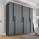 Ver imagem 1 de Guarda Roupa Casal 6 Portas 4 Gavetas Sarah CabeCasa MadeiraOriginals