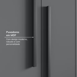 Guarda Roupa Casal 6 Portas 4 Gavetas Sarah CabeCasa MadeiraMadeira - 8