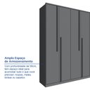 Ver imagem 4 de Guarda Roupa Casal 6 Portas 4 Gavetas Sarah CabeCasa MadeiraOriginals