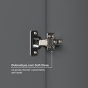 Ver imagem 7 de Guarda Roupa Casal 6 Portas 4 Gavetas Sarah CabeCasa MadeiraOriginals