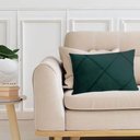 Ver imagem 2 de Kit 2 Capas para Almofada Drapeada em Veludo Retangular 60x40