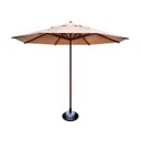 Ver imagem 1 de Ombrelone Guarda Sol Piscina Casa Praia Base Preto 240cm