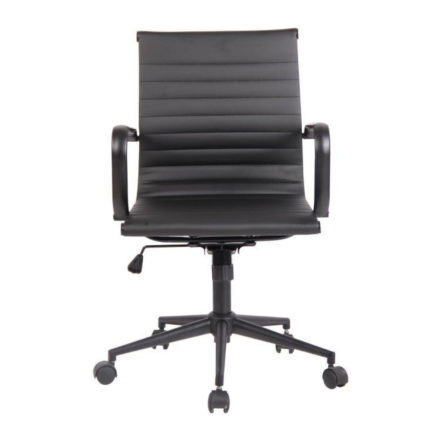 Conjunto 6 Cadeiras de Escritório Diretor Sevilha com Base Office aço preto - 3