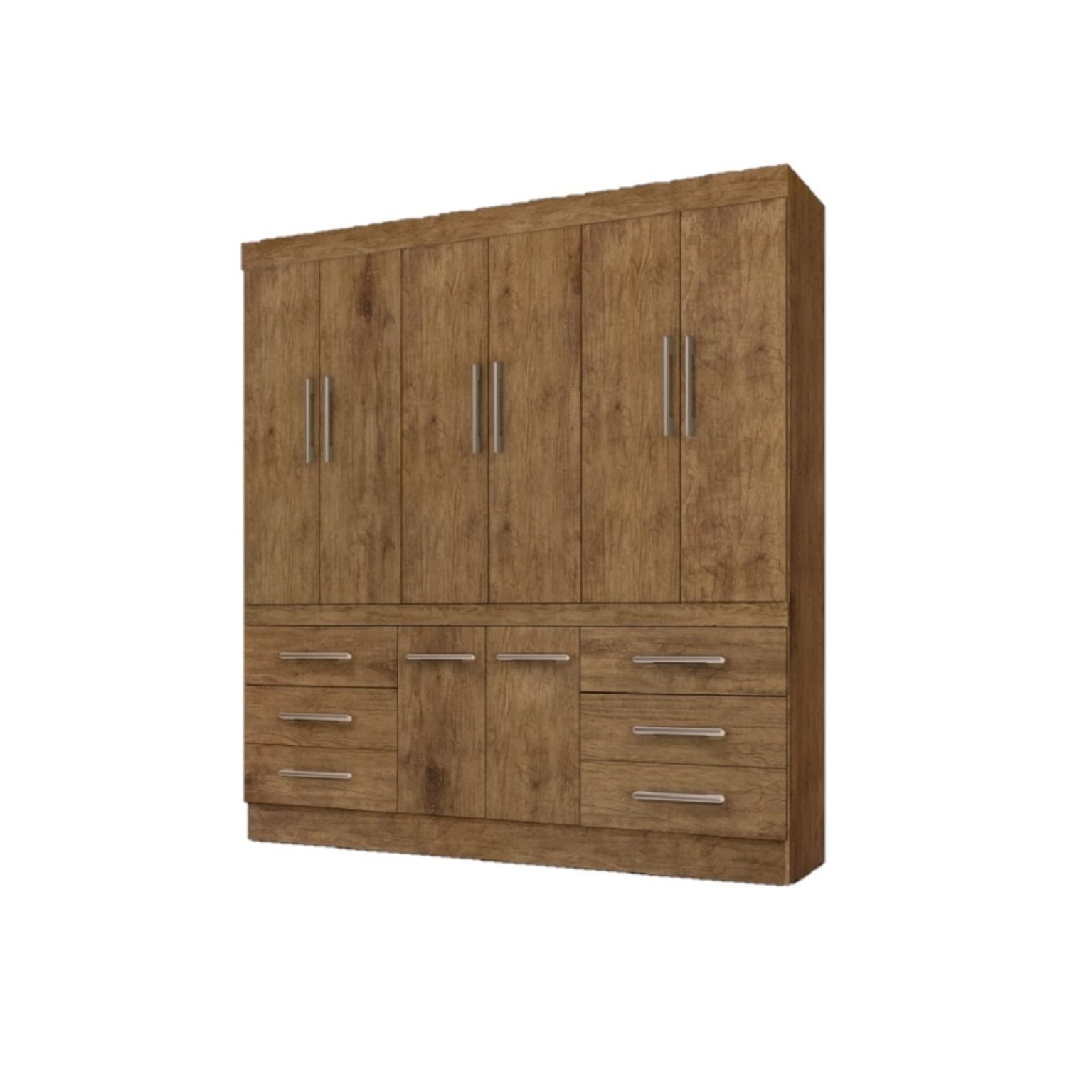 Guarda Roupa 8 Portas 6 Gavetas Mara - 3