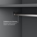 Ver imagem 6 de Guarda Roupa Solteiro 4 Portas 2 Gavetas Sarah CabeCasa MadeiraOriginals