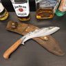 Facão Kukri 10' Artesanal Lida Mato Aço Carbono 1070 Cabo Madeira Full Tang - 3