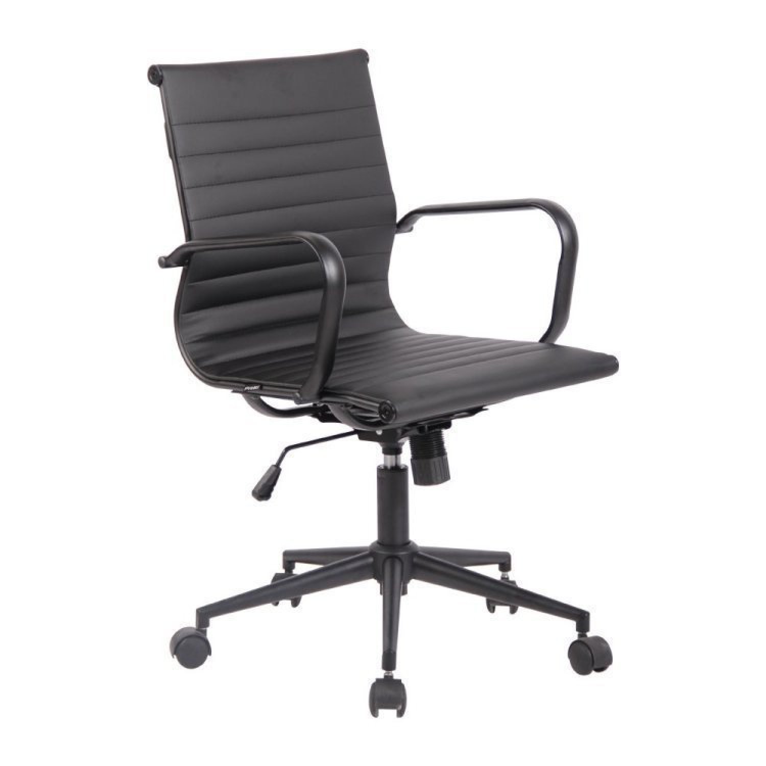 Conjunto 10 Cadeiras de Escritório Diretor Sevilha com Base Office aço preto  - 2