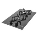 Ver imagem 3 de Cooktop Suggar 2 Bocas Ferro Fundido Vidro Preto Bivolt FG2002FVP