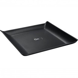 Prato Quadrado 20,6cm Plástico Servir Petiscos Sanduiche Frutas Coza Cosy - 1