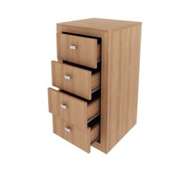 Armário para Escritório 158,5cm com 1 Gaveteiro e 4 Portas - 12