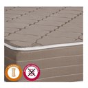 Ver imagem 3 de Box Herval Hotel 168x188x59 Cm, Auxiliar Com Molas Bonnel:Marrom