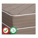 Ver imagem 5 de Box Herval Hotel 168x188x59 Cm, Auxiliar Com Molas Bonnel:Marrom