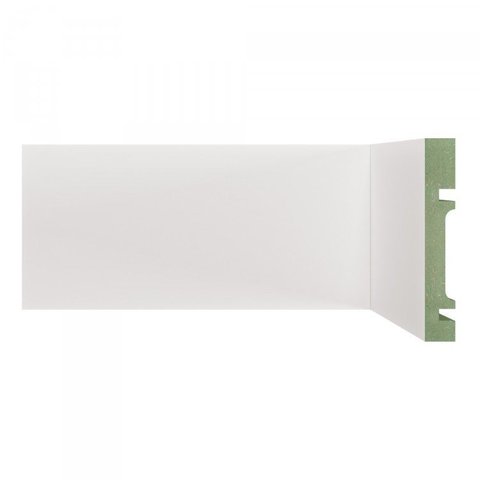 Kit Rodapé de MDF 15 Barras Frisadas de 10cmX2,40m Rende 36m 