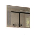 Ver imagem 1 de Espelheira para Banheiro New 80 com Moldura 77x66cm Cor Noce - Belizze Móveis